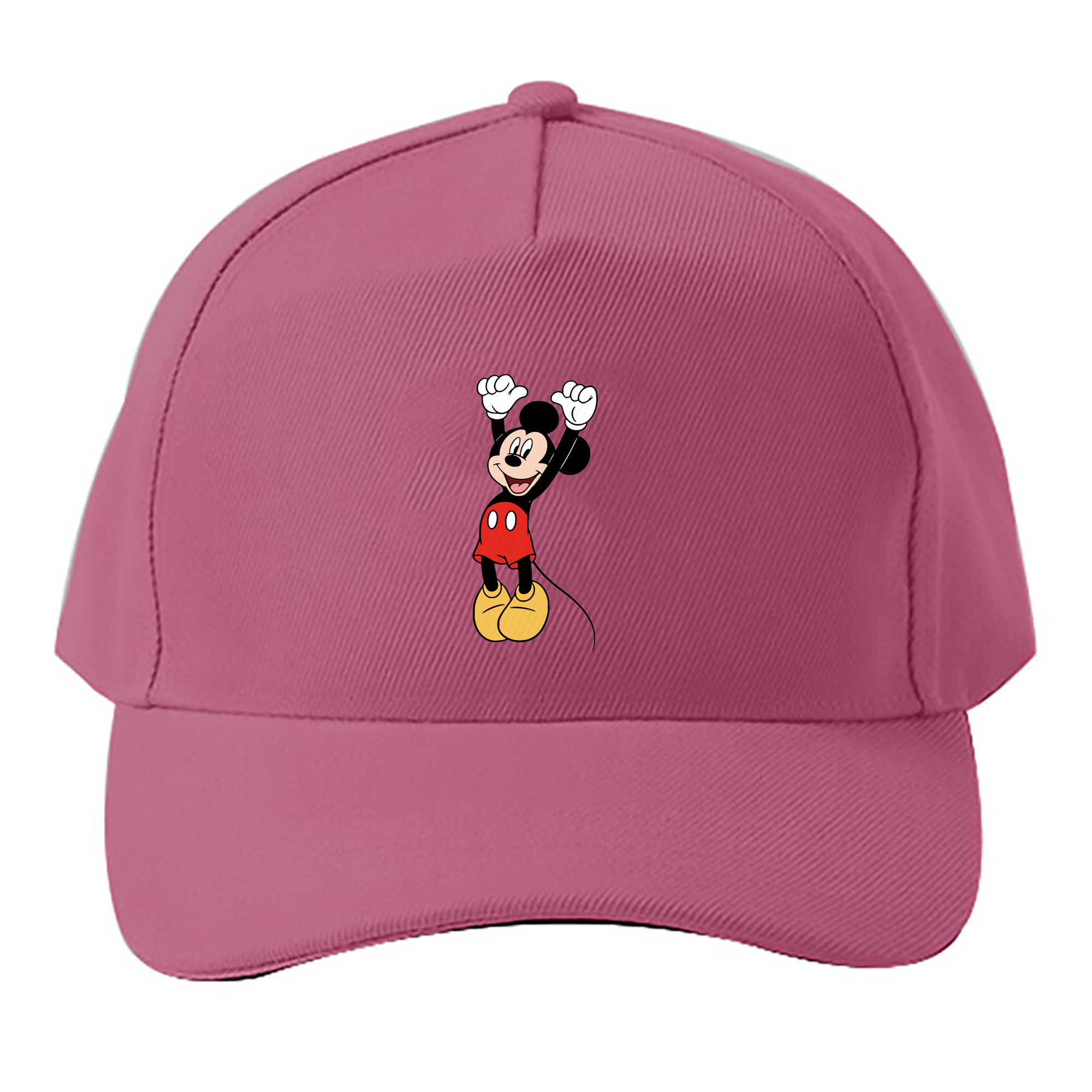 （画像用） ミッキーマウス Mickey Mouse ベースボールキャップ 綿100％ 男女兼用 帽子 スポーツ